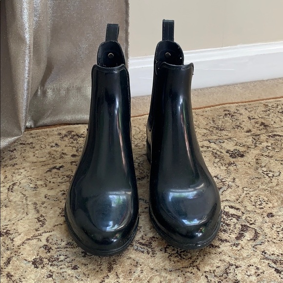 Black Sam Edelman rain booties - Picture 2 of 6